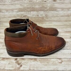Cole Haan Watson C26151 Brown Leather Chukka Ankle Boots Men's Size 11M
